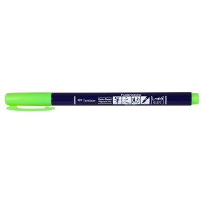 Brush pen Tombow Fudenosuke hrd neon grn