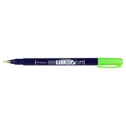 Brush pen Tombow Fudenosuke hrd neon grn