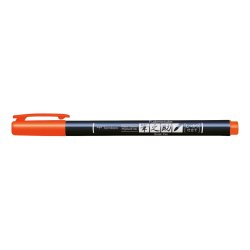 Brush pen Tombow Fudenosuke hrd orange