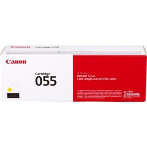 CLBP 055 Yellow Toner Cartridge 2.1K