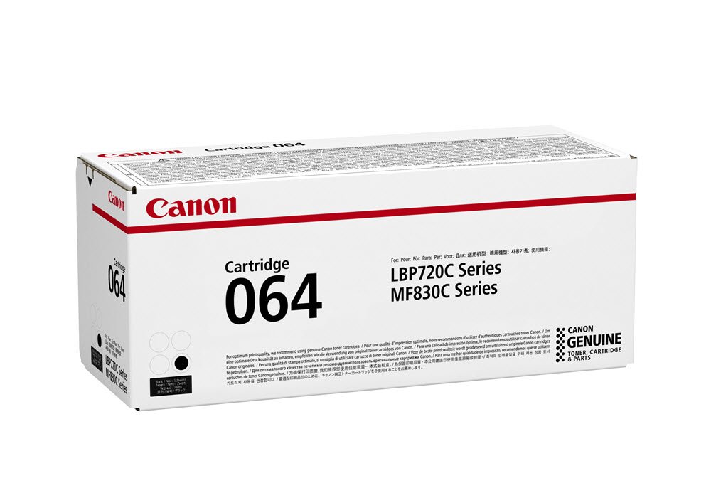 Canon 064BK Black Toner Cartridge 5K