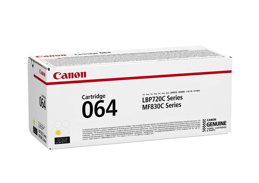 Canon 064Y Yellow Toner Cartridge 5K