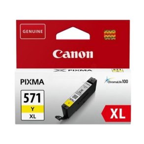Canon 571XL blkpatron yellow