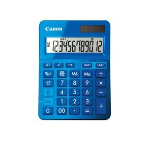 Canon LS-100K-MBL mini pocket calc. blue