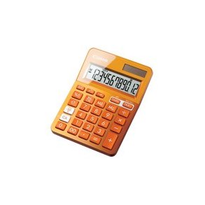 Canon LS-123K-MOR pocket calc. Orange