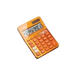 Canon LS-123K-MOR pocket calc. Orange