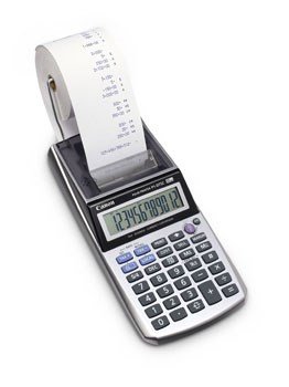 Canon P1-DTSC printing calc. w/o adapter