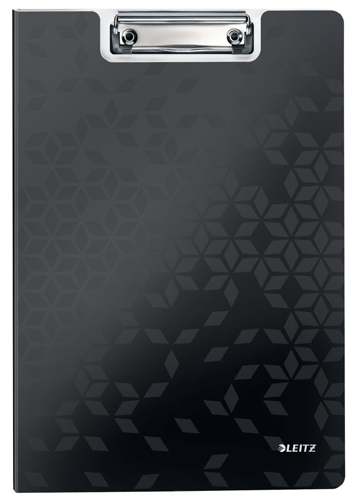 Clipboard WOW med forside A4 sort