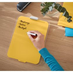 Clipboard glas Cosy gul