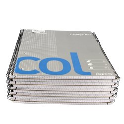 Col Kollegieblok A4 kvadreret 4H 70 ark 70g