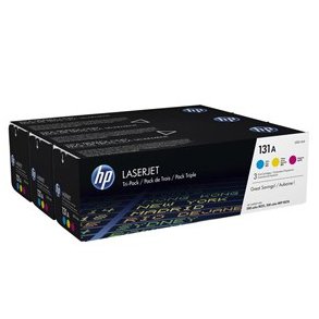 Color LaserJet 131A c/y/m tri-pack