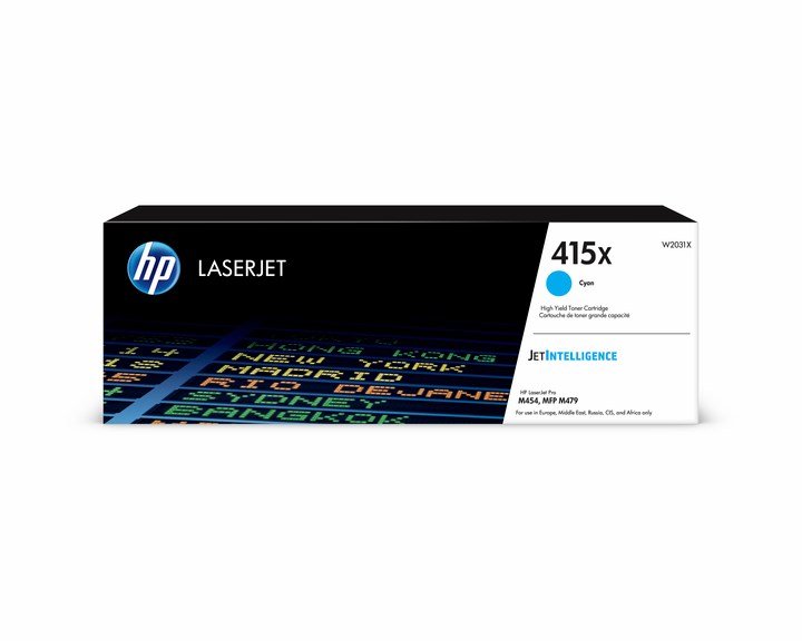 Color LaserJet 415X Cyan Toner Cartridge 6K