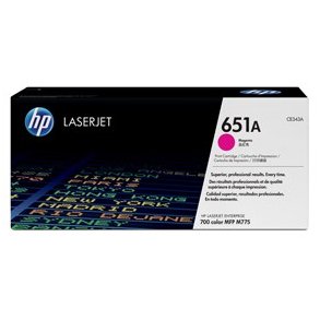 Color LaserJet 651A magenta toner