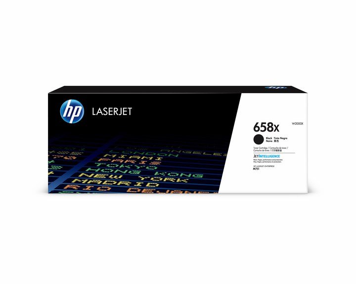 Color LaserJet 658X Black LaserJet Toner 33K