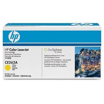 Color LaserJet CE262A yellow toner