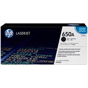 Color LaserJet CE270A black toner