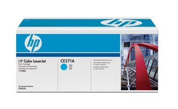 Color LaserJet CE271A cyan toner
