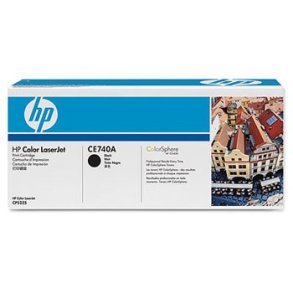 Color LaserJet CE740A black toner