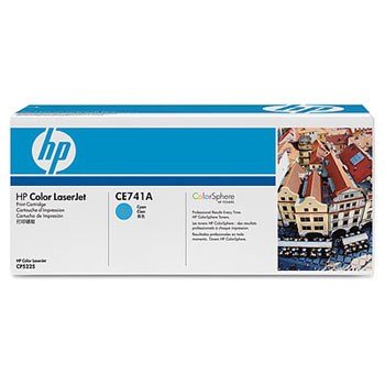 Color LaserJet CE741A cyan toner