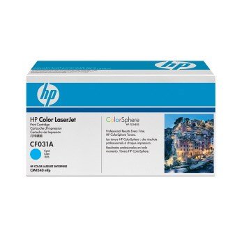 Color LaserJet CF031A cyan print