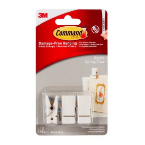 Command fjederclips i quartzfinish 17089Q