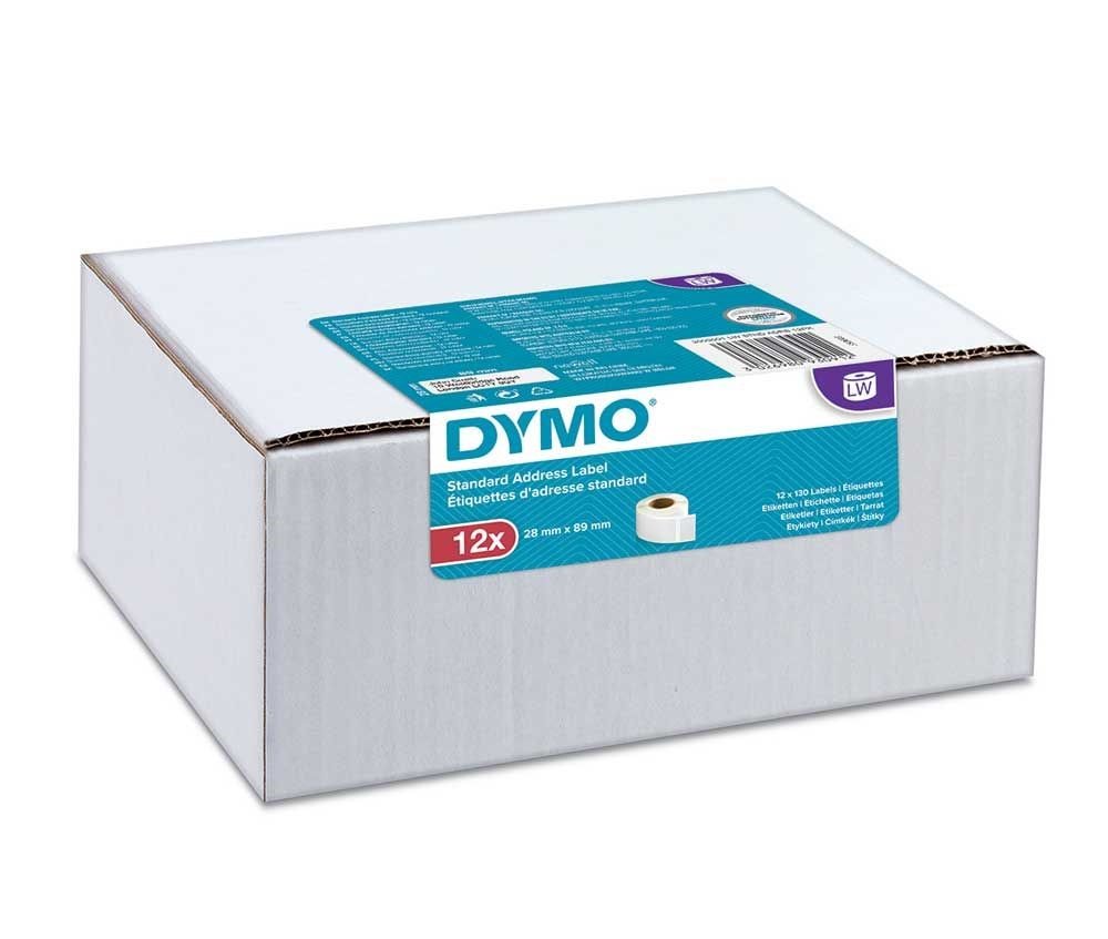 DYMO LabelWriter 28mm x 89mm std. address labels