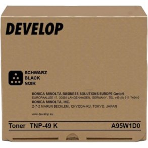 Develop TNP49K black toner 13K