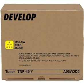 Develop TNP49Y yellow toner 12K