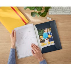 Displaybog Cosy PP 20 lommer gr