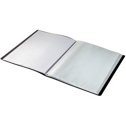 Displaybog recycle PP 40 lommer sort