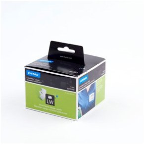 Dymo navne labels 41x89 removeable white 300stk