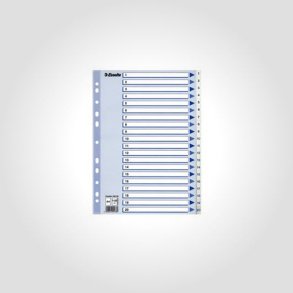 Register PP A4 1-20 hvid