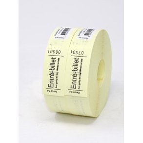 Entrebillet 54 Gul 1000 pr.rl.