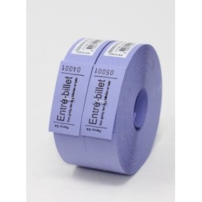 Entrebillet 54 Lilla 1000pr.rl