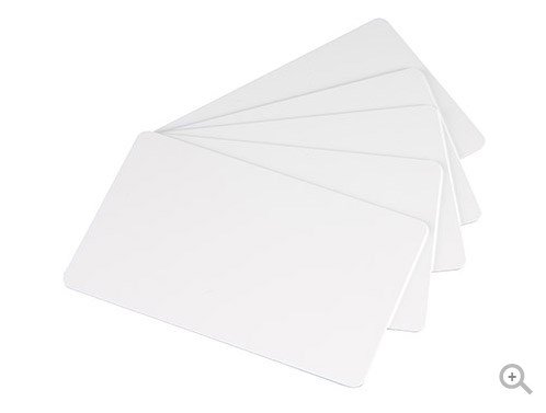 Evolis Badgy blank white thick cards (100)