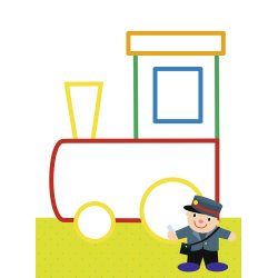 Farvelade - malebog for de mindste - fra 3 r