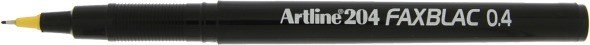 Fiberspetspenna Artline 204 FAX sort