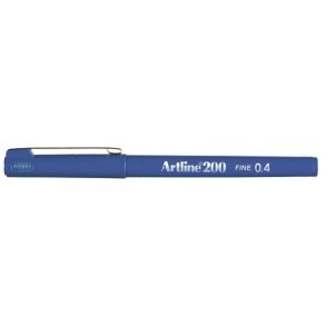 Fineliner Artline 200 Fine 0.4 kungsbl
