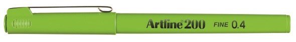 Fineliner Artline 200 Fine 0.4 limegrn