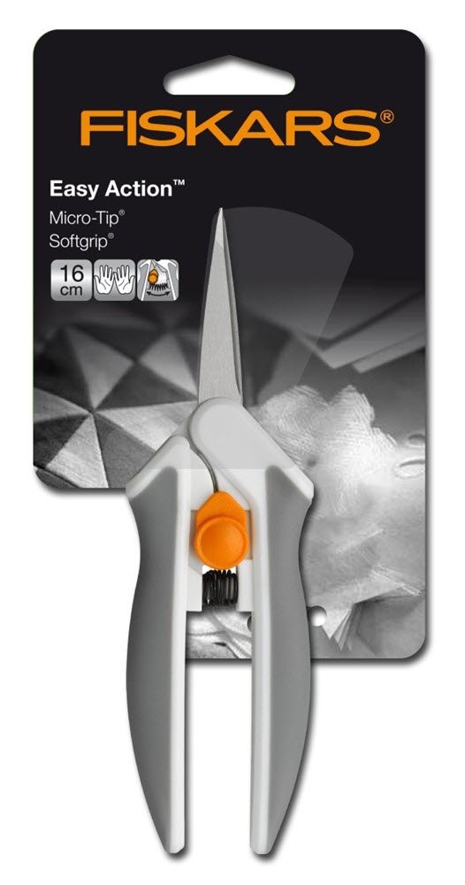 Fiskars saks softgrip Micro-Tip 16cm