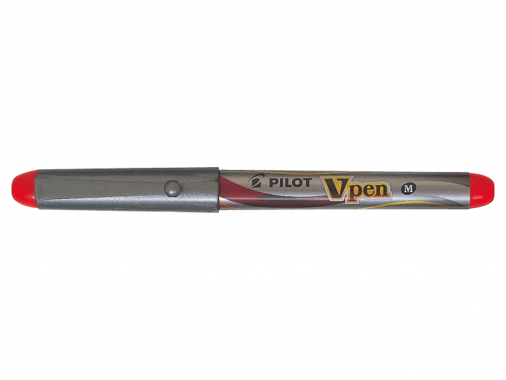 Fyldepen V-Pen Silver m/htte Rd