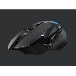 G502 LIGHTSPEED Wireless Gaming Mouse, Black