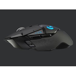 G502 LIGHTSPEED Wireless Gaming Mouse, Black