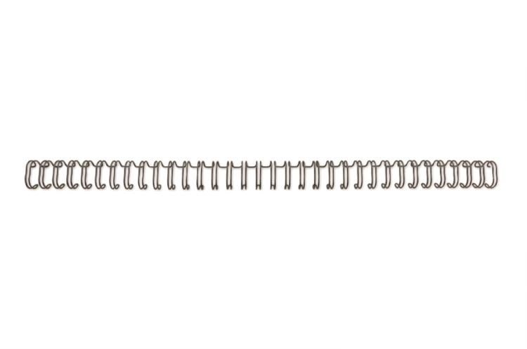 GBC Wire ryg 3:1 NO9 14mm A4 sort (100)