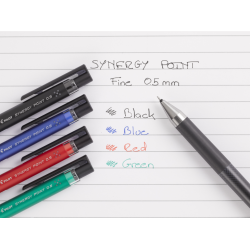 Gelpen m/klik Synergy Point 0,5 bl