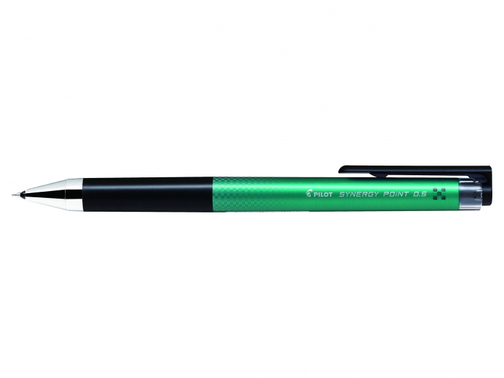 Gelpen m/klik Synergy Point 0,5 grn