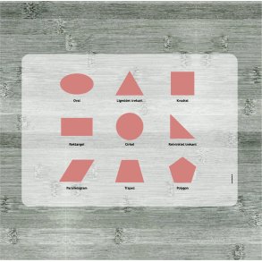 Dkkeserviet - Geometriske Figurer