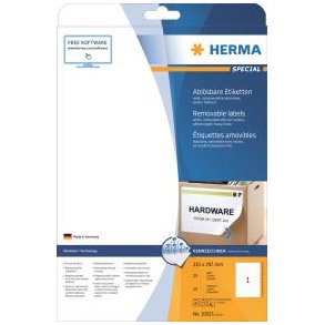 Etiketter HERMA Movables 210x297 (25)