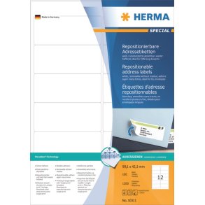 Etiketter HERMA Movables 99,1x42,3 (100)