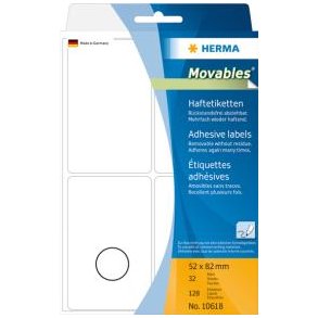 Mrkningsetiketter HERMA Movables 52x82